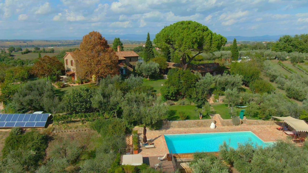 Fontanaro Farm And Culinary School Villa Paciano Bagian luar foto