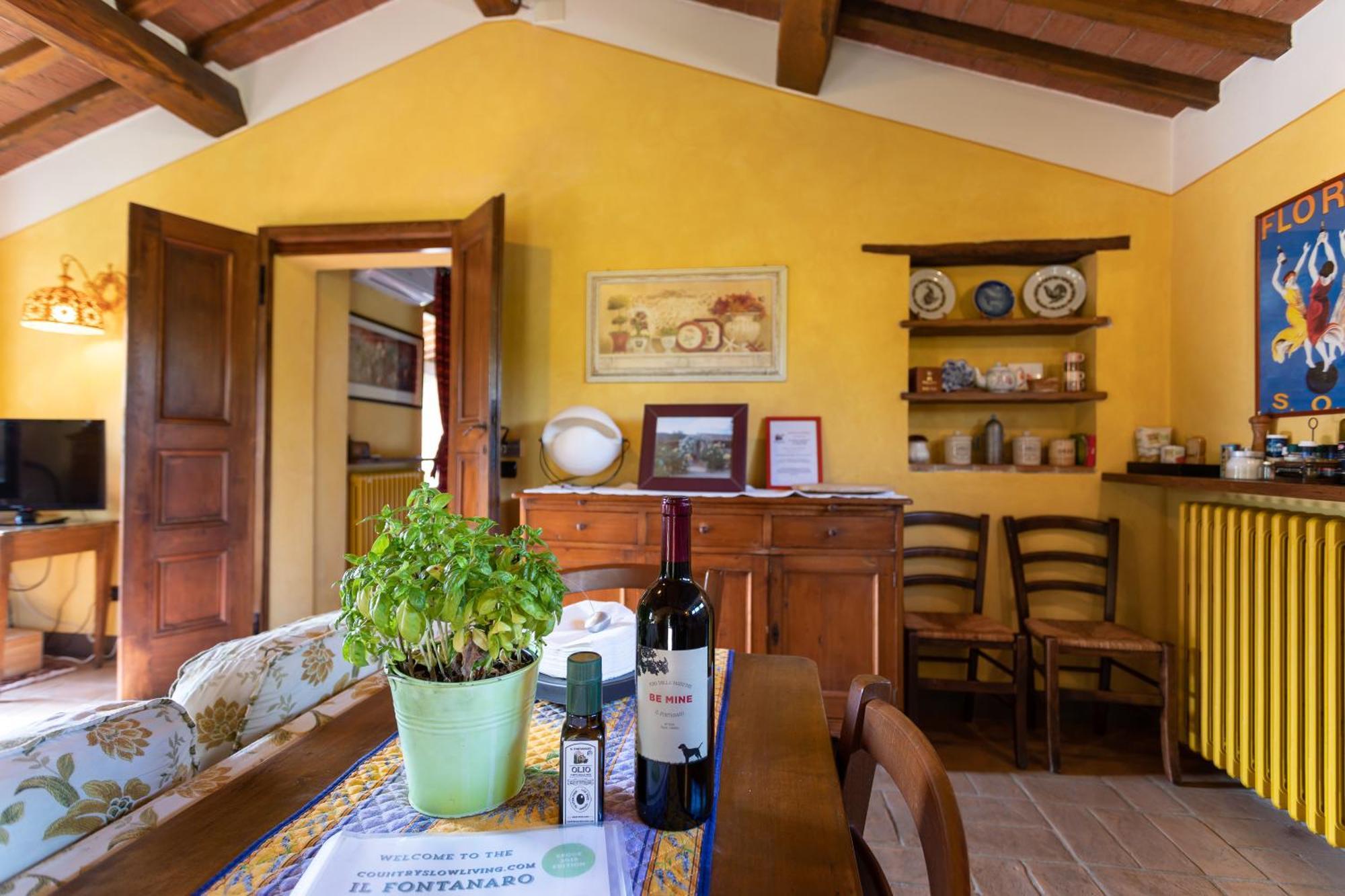 Fontanaro Farm And Culinary School Villa Paciano Bagian luar foto