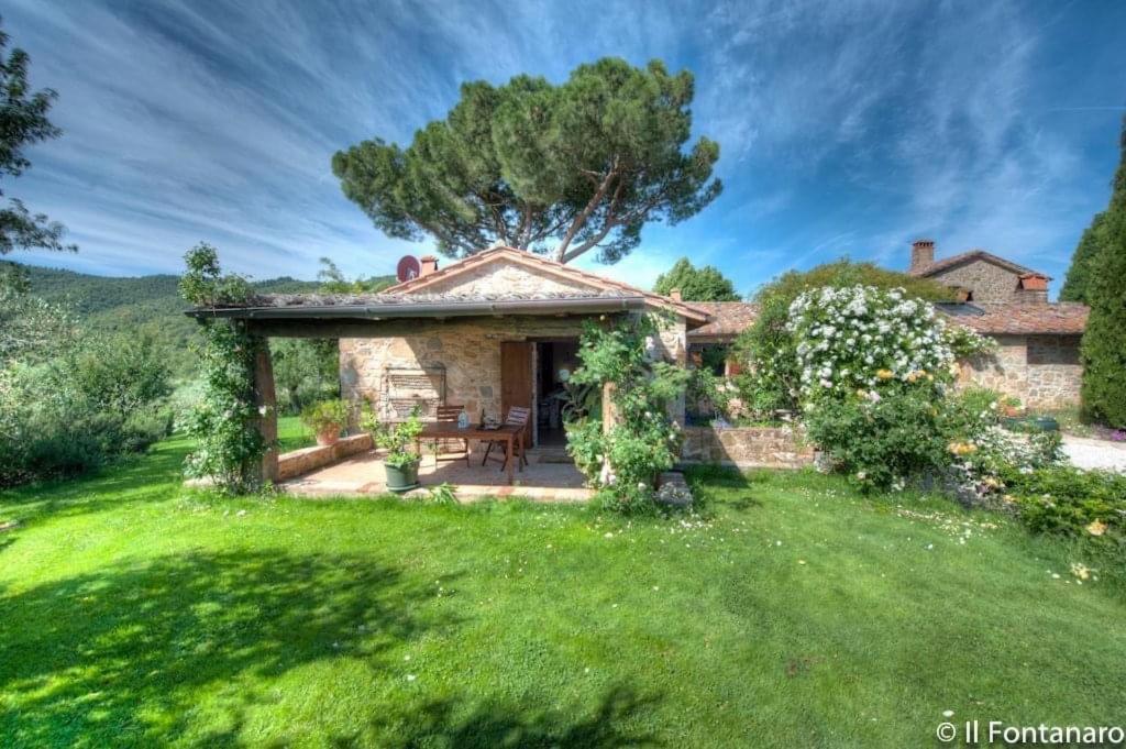 Fontanaro Farm And Culinary School Villa Paciano Bagian luar foto