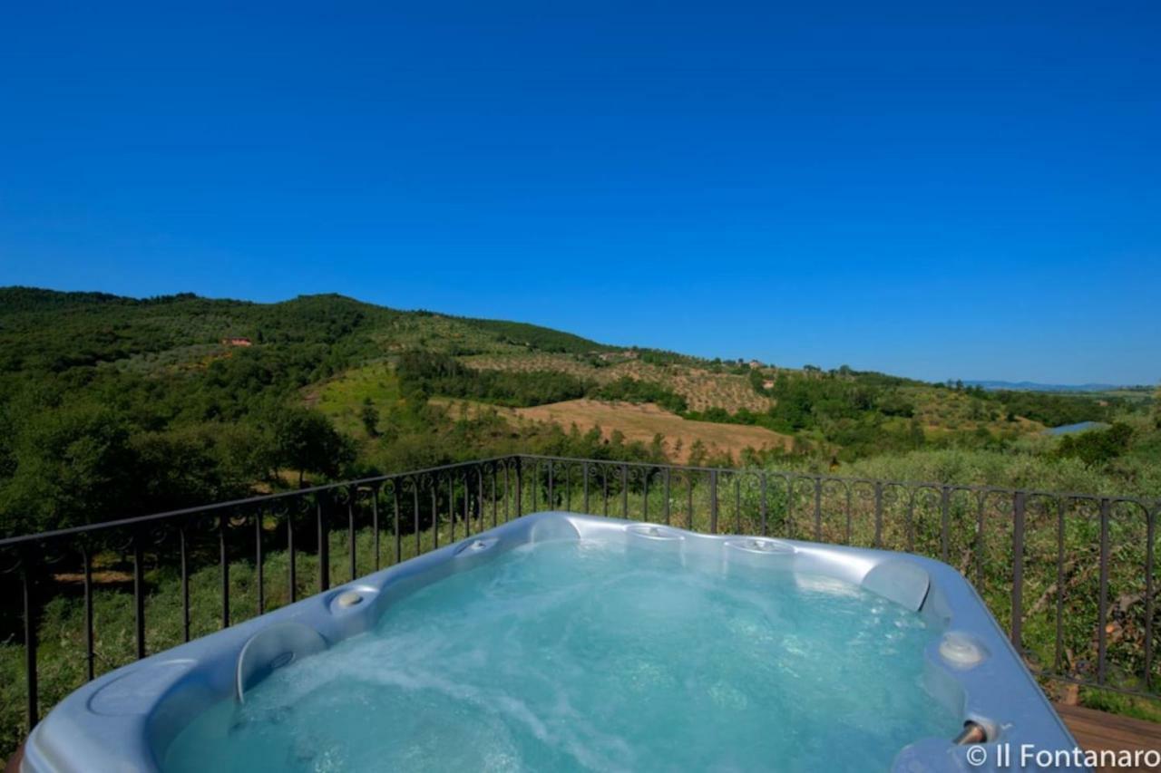 Fontanaro Farm And Culinary School Villa Paciano Bagian luar foto