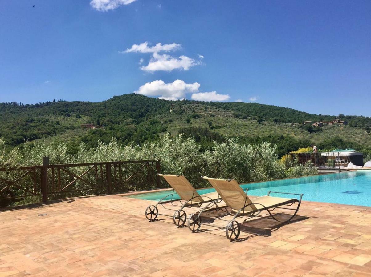 Fontanaro Farm And Culinary School Villa Paciano Bagian luar foto