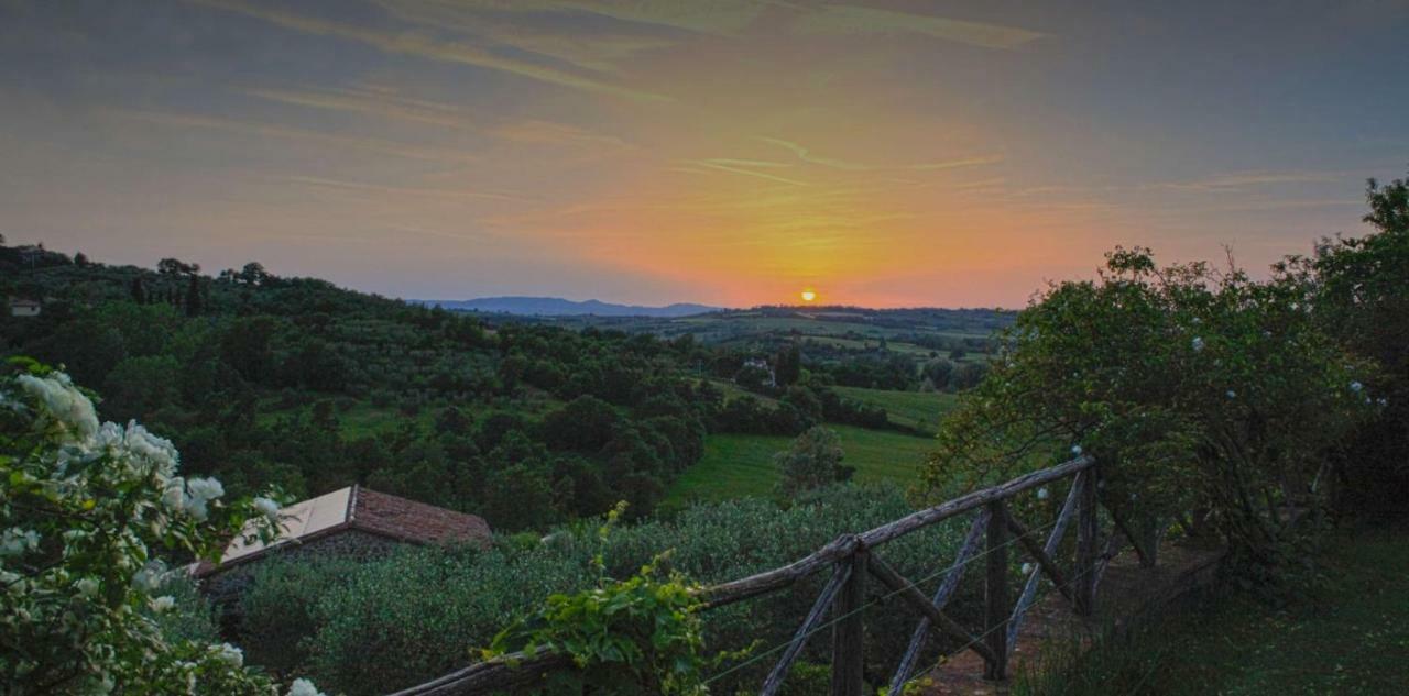 Fontanaro Farm And Culinary School Villa Paciano Bagian luar foto